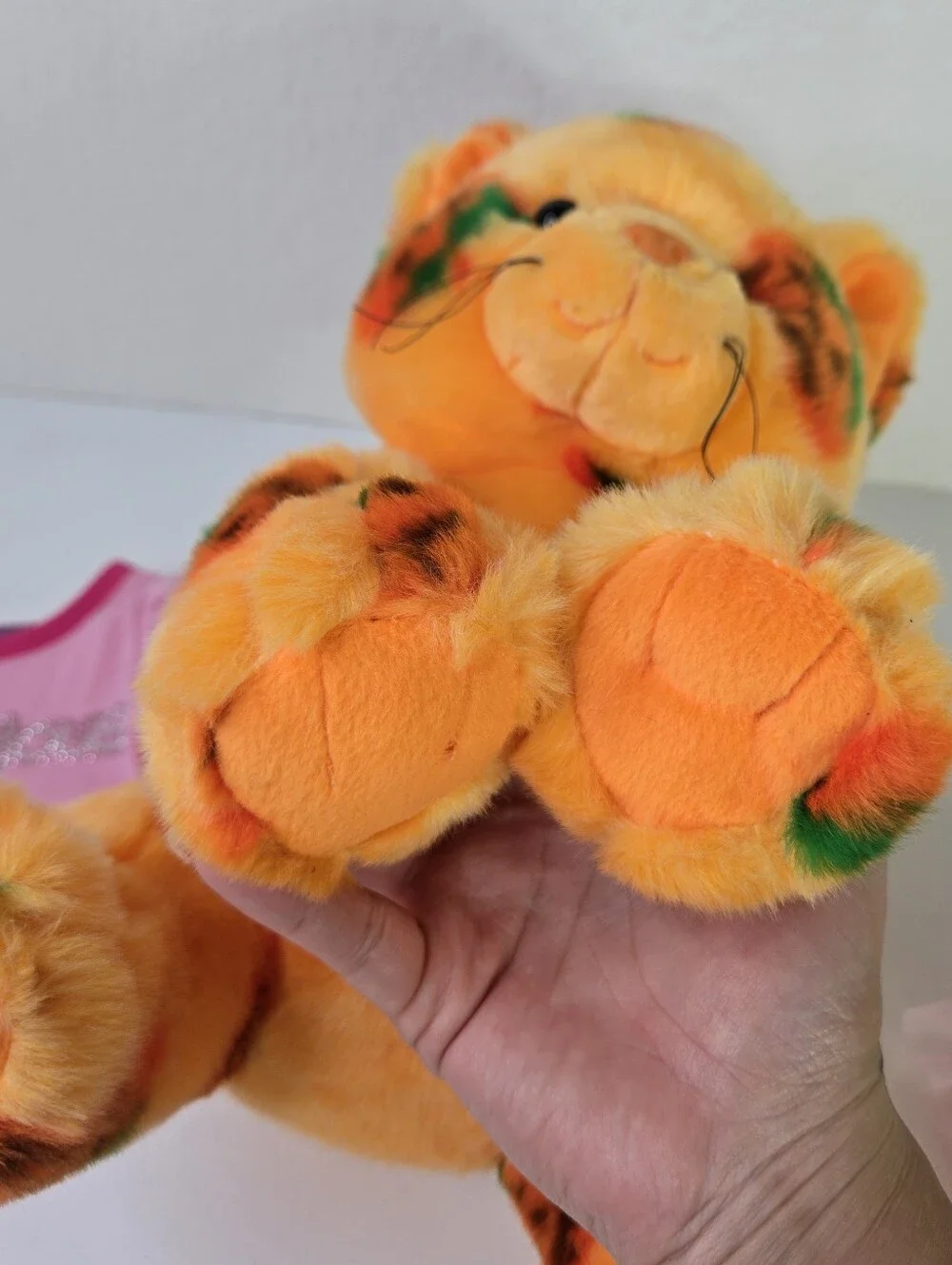 Build A Bear Halloween Jack O Lantern Pumpkin Plush Kitty Cat‎ RARE 2008 Retired